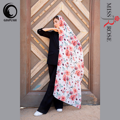 شال جدید 1400 گل رز